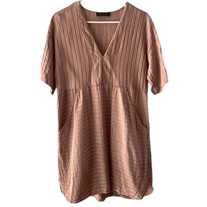 Storm & Marie Brigit-or terra cotta shirt dress